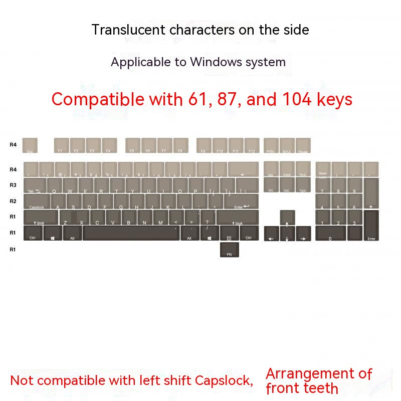 Clavier Bluetooth mécanique compétitif simple radio dégradé 64