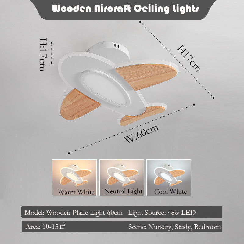 Luz LED para dormitorio simple y creativa