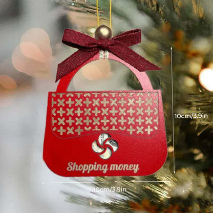 Christmas Gasoline Wallet Pendant Home Ornament And Decoration