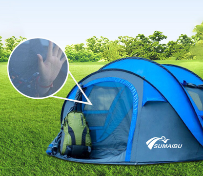 Outdoor Automatic Tent Quickly Opens And Throws Tent Outdoor Supplies For 3-4 People Camping