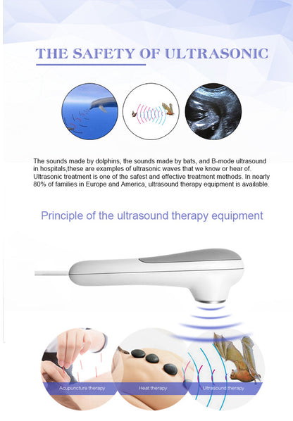 Instrument de physique ultrasonique domestique en plastique