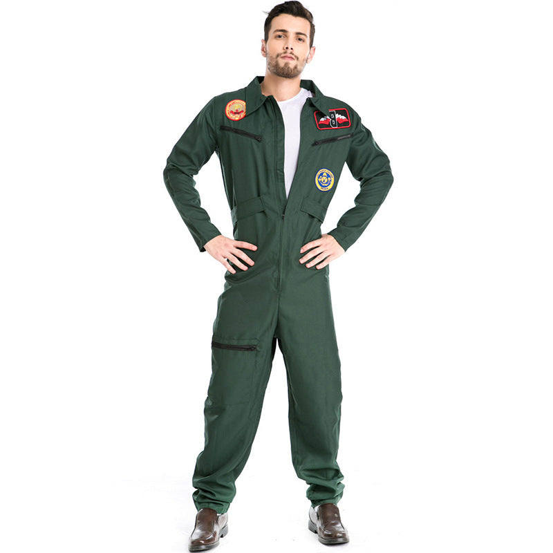 Halloween air pilot clothing foreign trade firefighter clothes