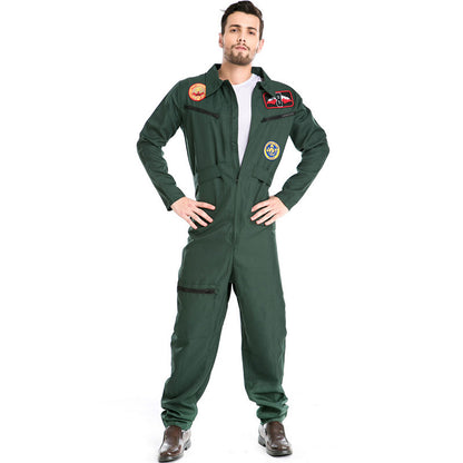 Vêtements de pilote d'avion d'Halloween vêtements de pompier du commerce extérieur 