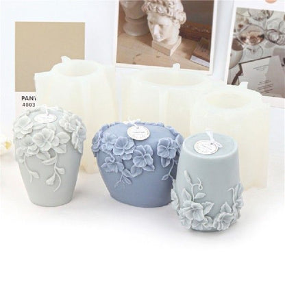 Cylinder Candle Molds Silicone Mold For Making