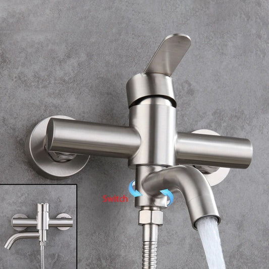 304 Stainless Steel Shower Hot And Cold Faucet