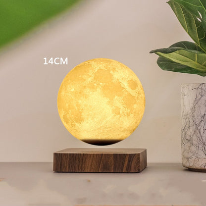 Decoración de lámpara lunar con impresión 3D de levitación magnética