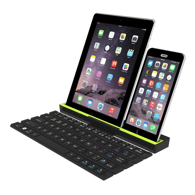 Teclado Bluetooth plegable con rollo flexible