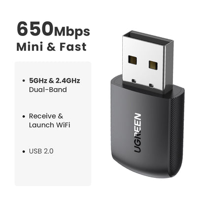 Récepteur Wifi pour ordinateur de carte réseau sans fil USB