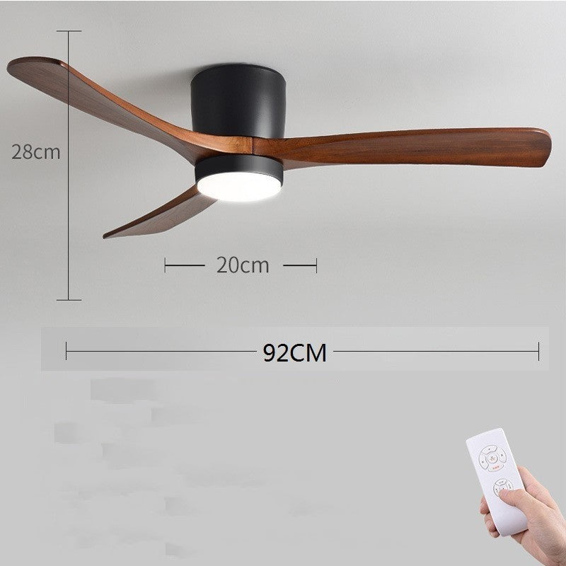 One Bedroom Household Electric Fan Pendant Lamp