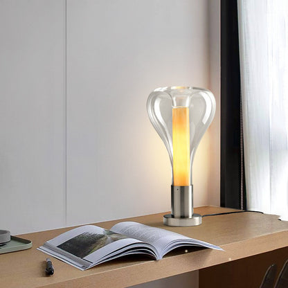 Lampe de bureau en verre, mode nordique, créateur créatif