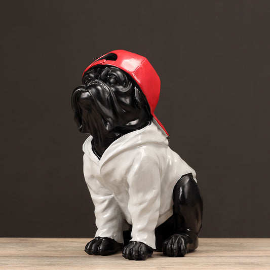 Mascotte de chien du zodiaque, décoration de la maison