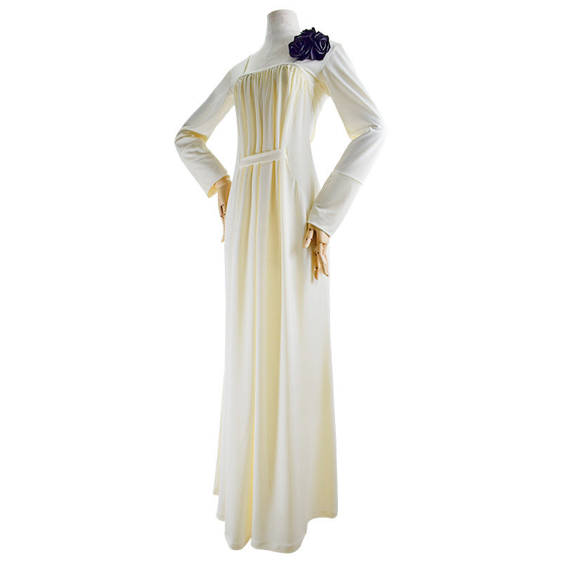 Costume d'Halloween pour femme vampire blanche