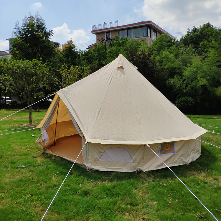 Tissu extérieur d'Oxford de tente de camping de toile contre les fortes pluies pour garder au chaud