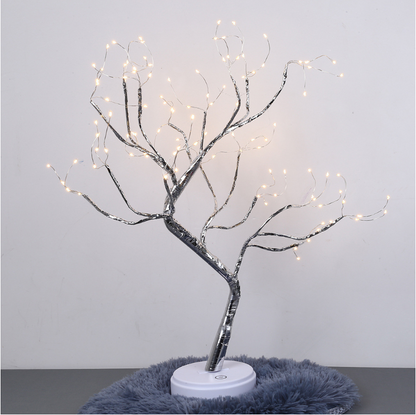 Arbre lumière interrupteur tactile perle étoile veilleuse