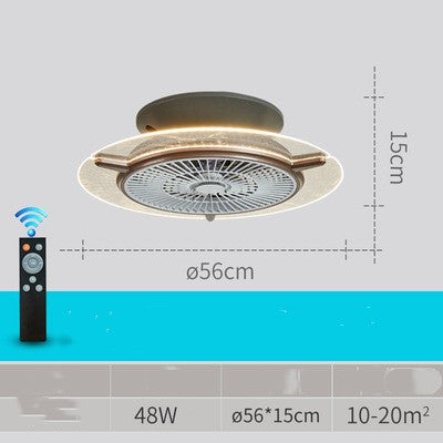 Lámparas modernas del ventilador eléctrico de la sala de estar y del dormitorio del hogar