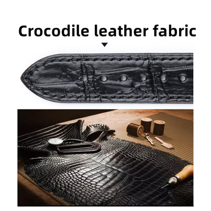 Alligator Leather Screw Strap Genuine