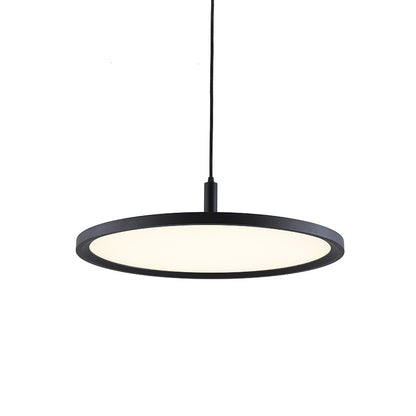 Nordic Creative Thin Round Bar Lamp Office Chandelier