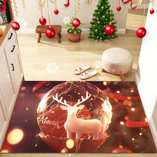 Christmas Home Decorative Bay Window Bedside Carpet