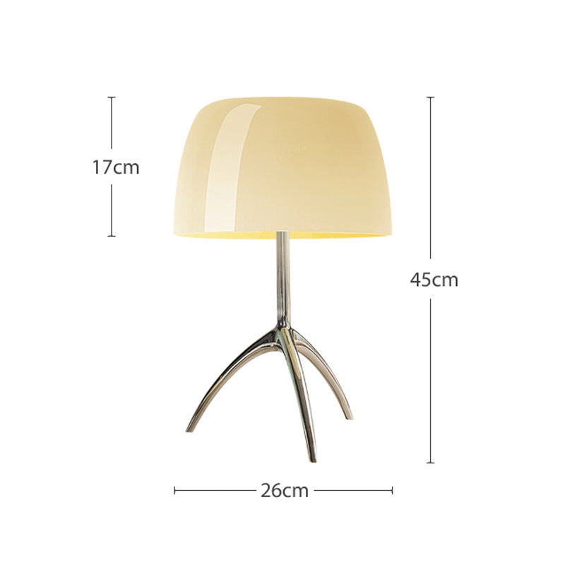 Lampe de table en cuivre, maison ancienne du milieu, lampes design rétro