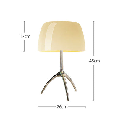 Lampe de table en cuivre, maison ancienne du milieu, lampes design rétro