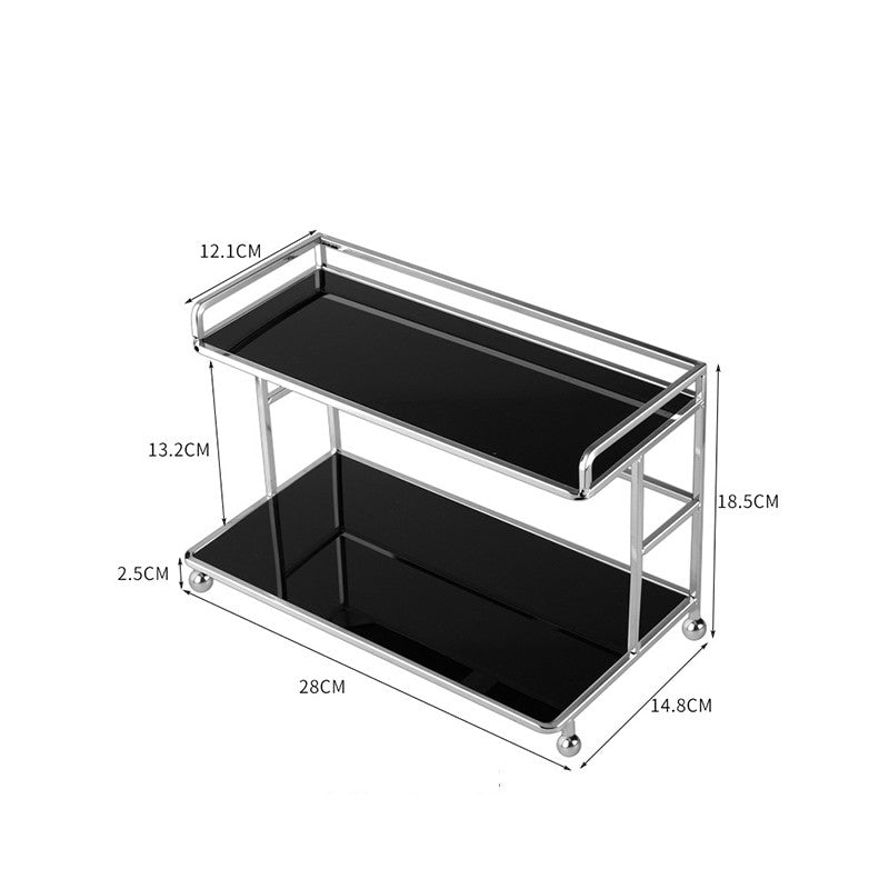 Nouvelle étagère de commode de table en acrylique