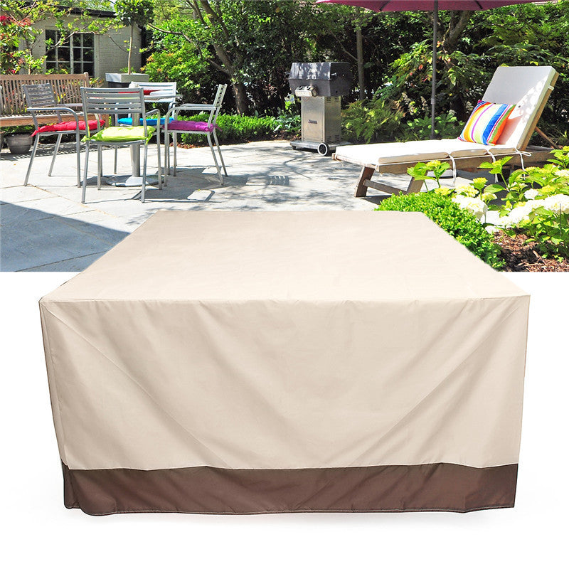 Couverture imperméable de meubles de patio de jardin extérieur