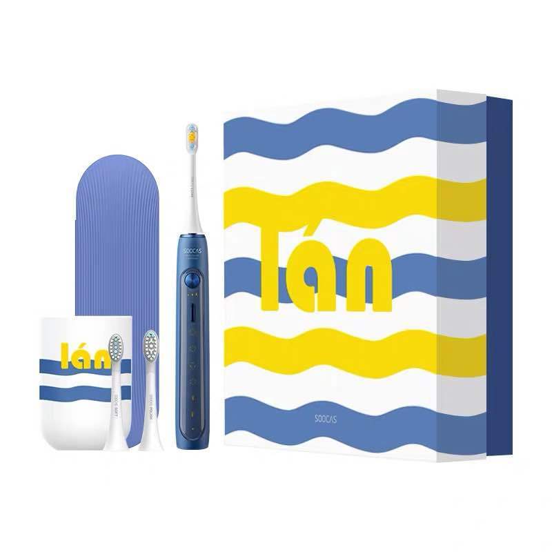 Automatic Sonic Vibration Electric Toothbrush Set For Men