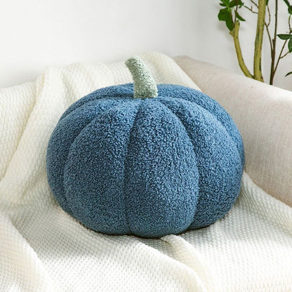 Simulated Pumpkin Plush Pillow 11 X 9.5 Inch 3D Thanksgiving Cushion Shaped Pillow Cozy Fall Decorations Toy Pillows For Thanksgiving Christmas Bedroom Sofa Couch Supplies