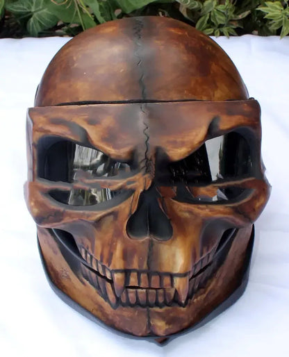 Masque de casque de tête de mort d'Halloween européen et américain