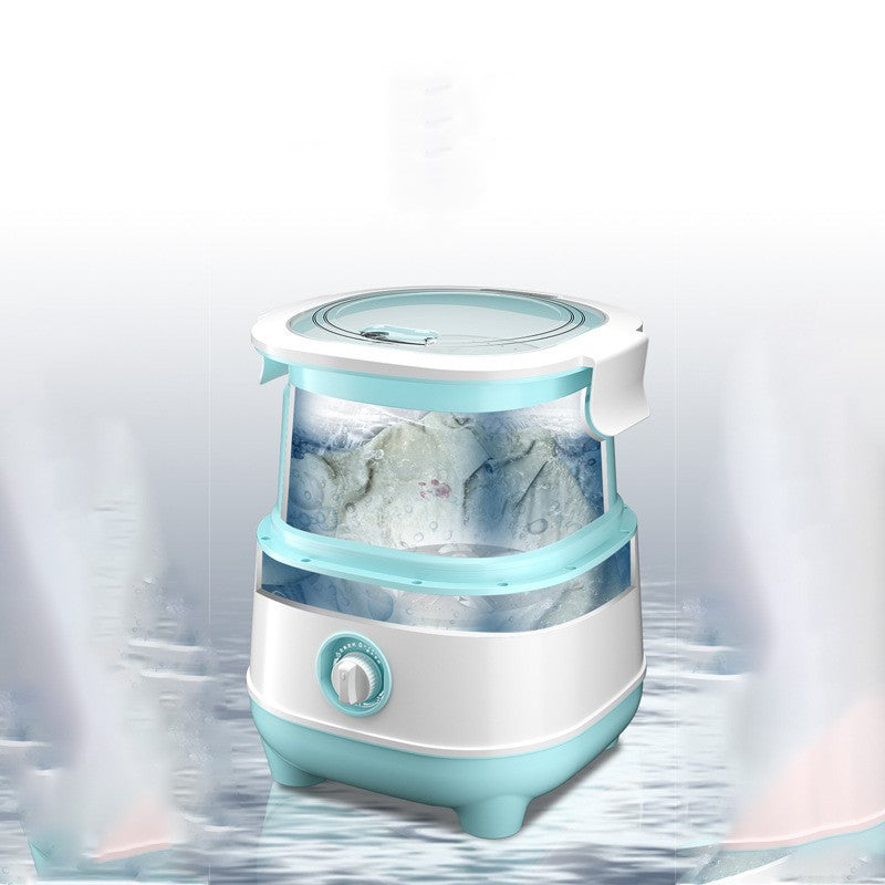 Small Semi-automatic Folding Washing Machine