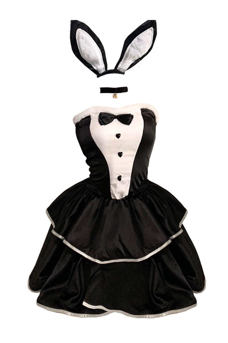 Halloween Cute Rabbit Large Maid Nightgown