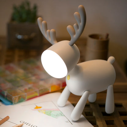 Lampe de table de chevet pour enfants avec protection des yeux de dessin animé