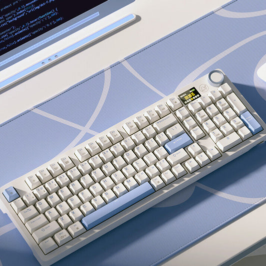 Clavier mécanique sans fil Bluetooth tri-mode remplaçable à chaud