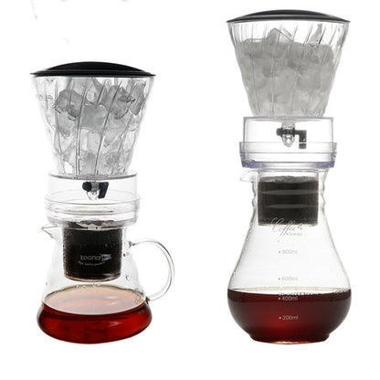 Household cold brew ice drip pot