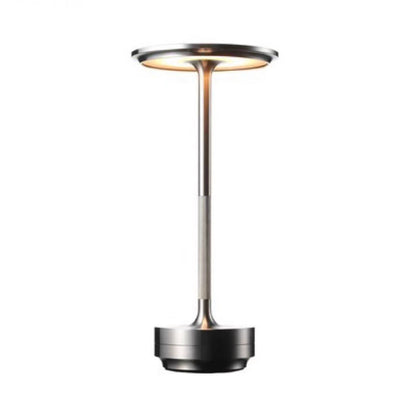 Lampe de bureau tactile tout en aluminium, lumières LED pour bar d'hôtel 