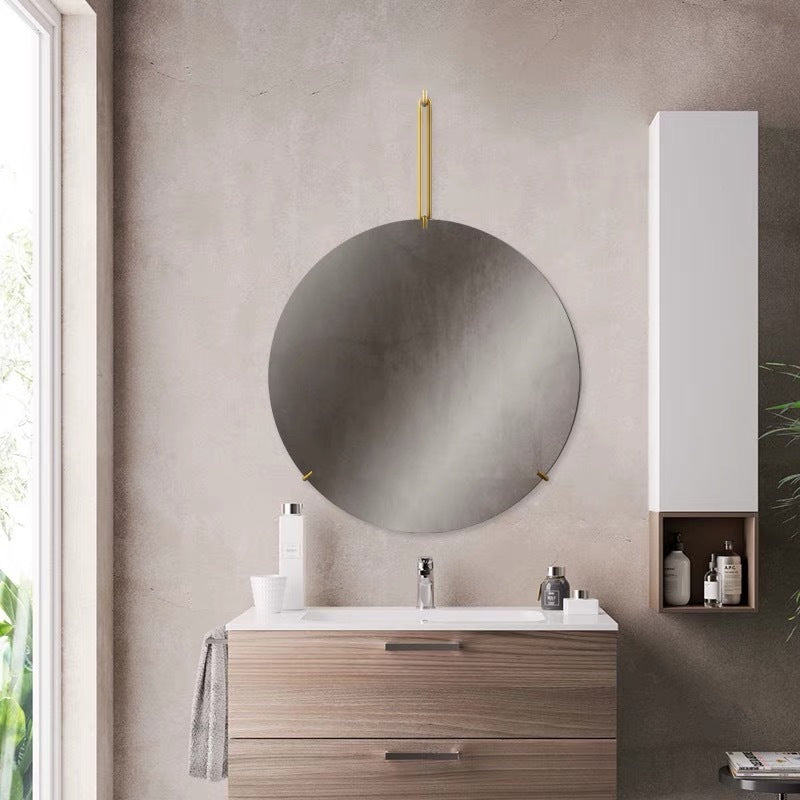 Miroir de salle de bains sans cadre décoratif créatif personnalisé