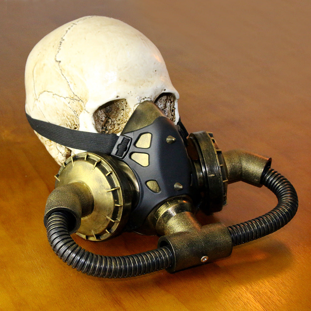 Máscara de mascarada Steampunk para Halloween, suministros para fiestas navideñas