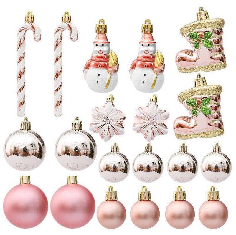 Coffret cadeau de décorations de Noël avec pendentif