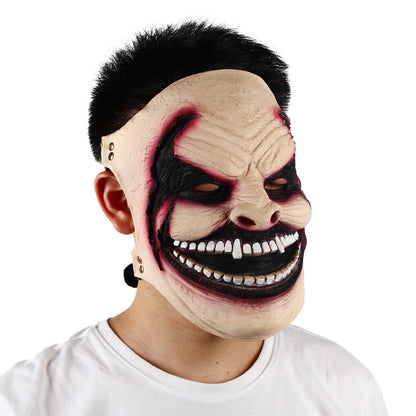 Halloween Horror Half Face Bleeding Mask Headgear