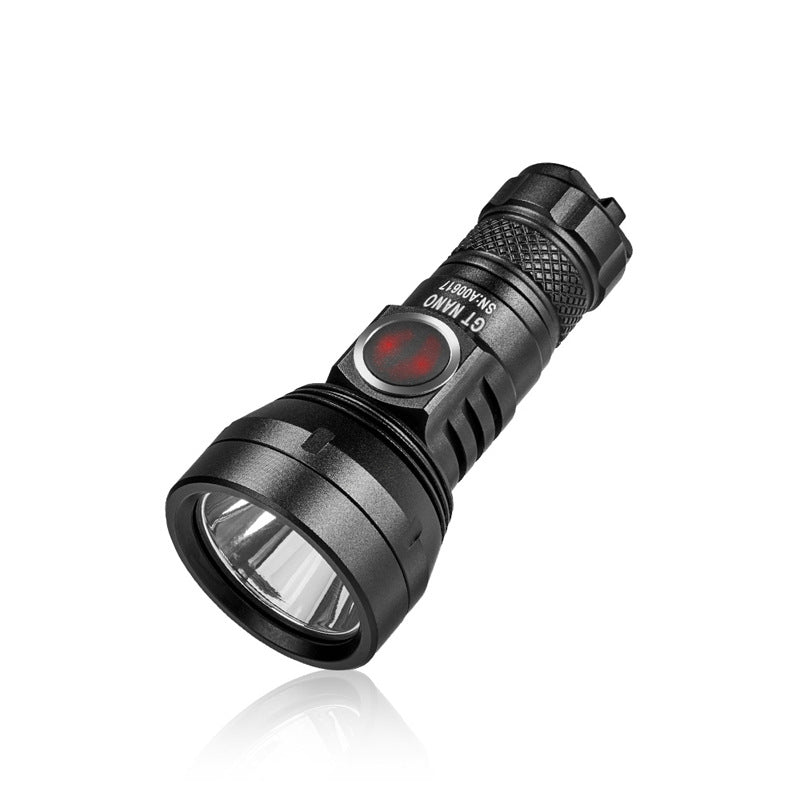 Leiming Rabbit Strong Light Mini linterna portátil de carga directa de largo alcance