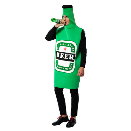 Costume de cosplay de bière d'Halloween