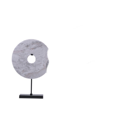 Marble Peace Ruyi Button Decoration