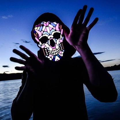 App Can Control Long Standby Dance Party Nightclub Mask Halloween