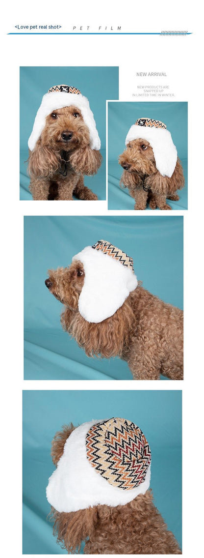 Pet Cold-proof Fleece Hat