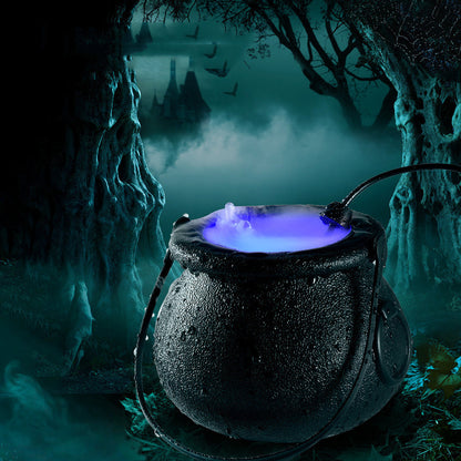 Brumisateur d'Halloween pour fontaine intérieure, atmosphère d'horreur, machine à brouillard pour petit étang, atomiseur, humidificateur d'air, décoration de vacances