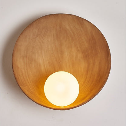 New Chinese Zen Style Shell Wall Lamp