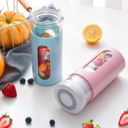 Mélangeur portable Presse-agrumes électrique USB Mélangeur de smoothie rechargeable Mini Fabricant de jus de fruits Mélangeur de cuisine portatif Mélangeurs de légumes