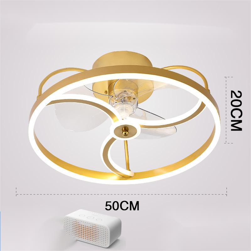 Ceiling Fan Lamp Nordic Creative Modern Invisible Chandelier