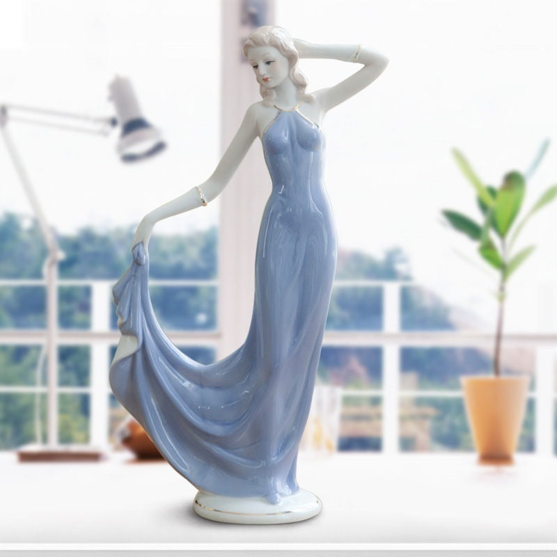 Ceramic Doll Modern Home Decoration Handicraft