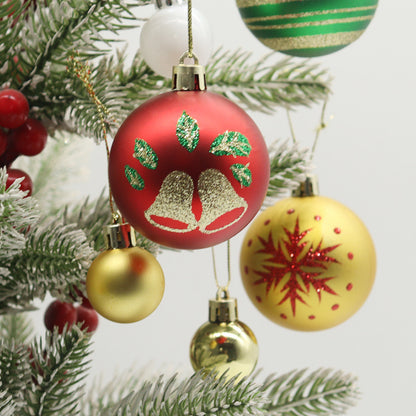 Christmas Decoration 6cm Electroplating Plastic Ball